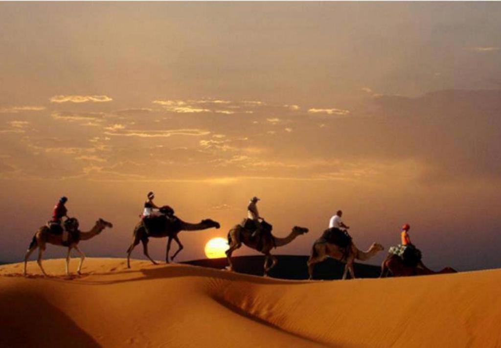 Camp Sahara Majestic Bed & Breakfast Мхамид Екстериор снимка